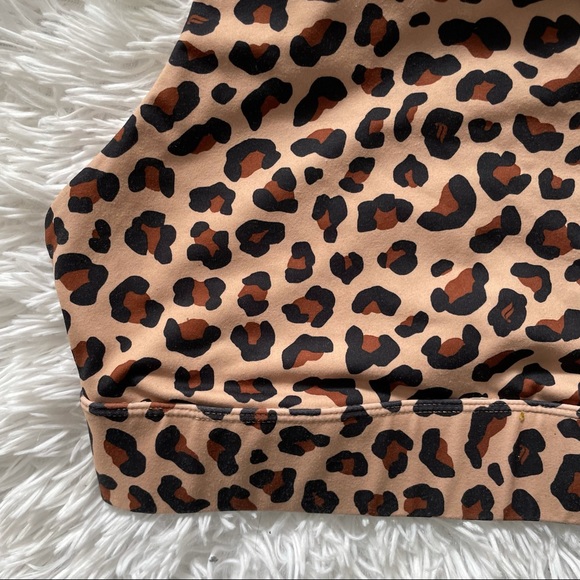 Fabletics Ella Leopard High Impact Sports Bra - Picture 6 of 10